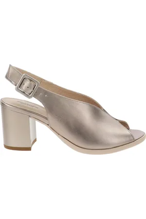 Nero Giardini Buty, Kobieta, Żółty, 37 EU, Skórzane Sandały Damskie Stylowy Komfort