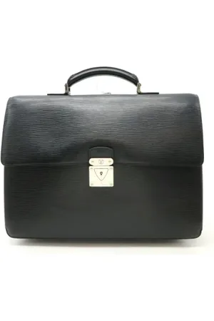 LOUIS VUITTON Pre-owned, Mężczyzna, Czarny, ONE SIZE, Skóra, Pre-owned Leather briefcases