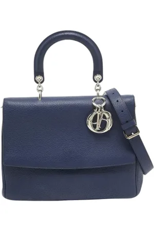 Dior Pre-owned, Kobieta, Niebieski, ONE SIZE, Pre-owned Skórzane torebki