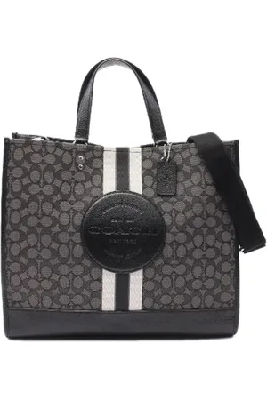 Coach Pre-owned, Mężczyzna, Szary, ONE SIZE, Skóra, Pre-owned Canvas handbags