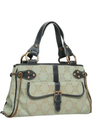 Céline Pre-owned, Kobieta, Zielony, ONE SIZE, Pre-owned Canvas handbags