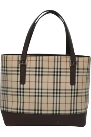 Burberry Pre-owned, Kobieta, Beżowy, ONE SIZE, Pre-owned Canvas handbags