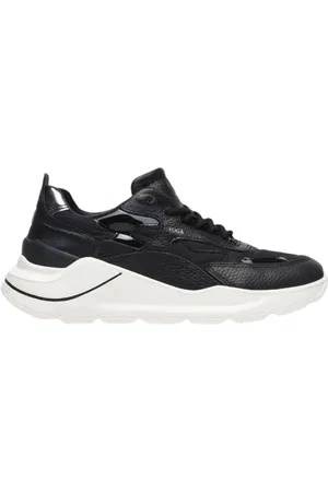 D.A.T.E. Buty, Kobieta, Czarny, 40 EU, Skóra, Fuga Sneakers