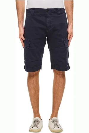 C.P. Company Szorty, Mężczyzna, Niebieski, XL, Khaki Multi Pocket Cargo Shorts