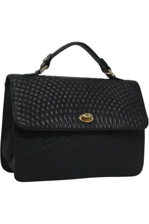 Bally Pre-owned, Kobieta, Czarny, ONE SIZE, Skóra, Pre-owned Skórzane torebki
