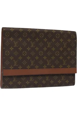 LOUIS VUITTON Pre-owned, Kobieta, brązowy, ONE SIZE, Skóra, Pre-owned Canvas clutches