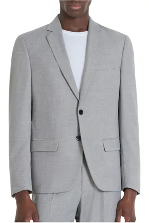 Antony Morato Kurtki, Mężczyzna, Szary, 2XL, Szara Melanżowa Kurtka Regular Fit