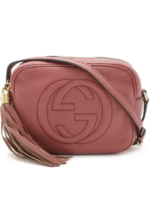 Gucci Pre-owned, Kobieta, Fioletowy, ONE SIZE, Skóra, Pre-owned Leather crossbody-bags