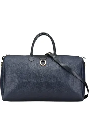 Dior Pre-owned, Kobieta, Niebieski, ONE SIZE, Skóra, Pre-owned Leather travel-bags