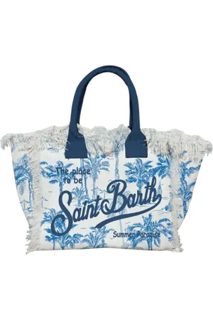 MC2 SAINT BARTH Torebki, Kobieta, Niebieski, ONE SIZE, Torba plażowa Colette Saint Styl