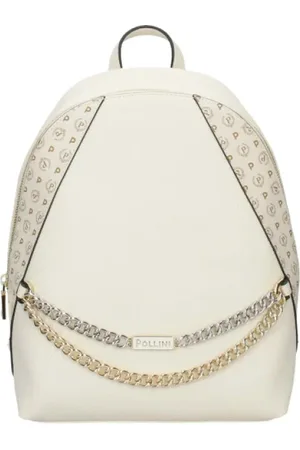Pollini Torebki, unisex, Biały, ONE SIZE, Stylowy Plecak Array