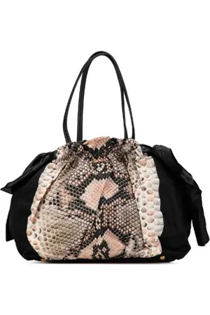Prada Pre-owned, Kobieta, Wielobarwność, ONE SIZE, Skóra, Pre-owned Canvas handbags