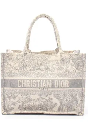 Dior Pre-owned, Kobieta, Biały, ONE SIZE, Pre-owned Canvas dior-bags