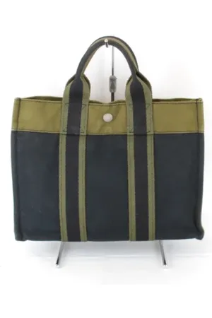 Hermès Pre-owned, Kobieta, Niebieski, ONE SIZE, Pre-owned Canvas handbags