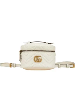 Gucci Pre-owned, Kobieta, Biały, ONE SIZE, Skóra, Pre-owned Leather backpacks