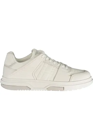 Tommy Hilfiger Buty, Mężczyzna, Biały, 41 EU, Skóra, Biały Skórzany But Męski