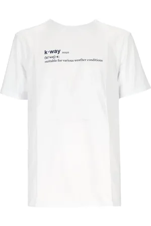 K-Way Koszulki, Mężczyzna, Biały, 3XL, Koszulka Jersey
