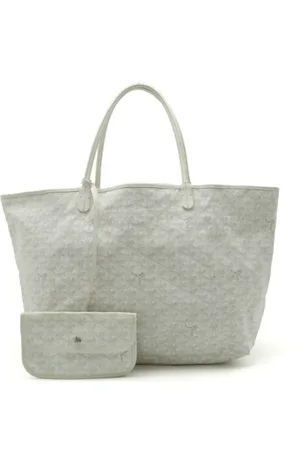 GOYARD Pre-owned, Kobieta, Biały, ONE SIZE, Skóra, Pre-owned Canvas totes