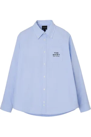 Marc Jacobs Bluzki, Kobieta, Niebieski, M, Koszula w Paski - Stylowa Moda