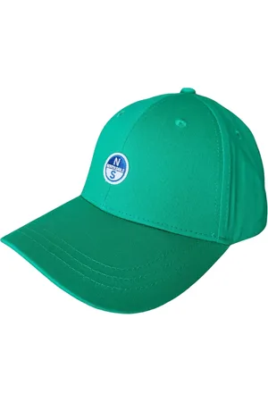 North Sails Akcesoria, Mężczyzna, Zielony, ONE SIZE, Bawełna, Organiczna Bawełna Baseball Trucker Czapka