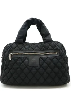 CHANEL Pre-owned, Kobieta, Czarny, ONE SIZE, Skóra, Pre-owned Skórzane torebki