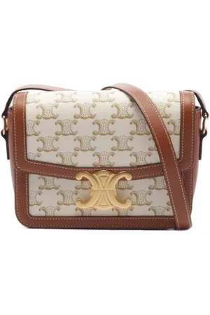 Céline Pre-owned, Kobieta, Biały, ONE SIZE, Skóra, Pre-owned Canvas celine-bags