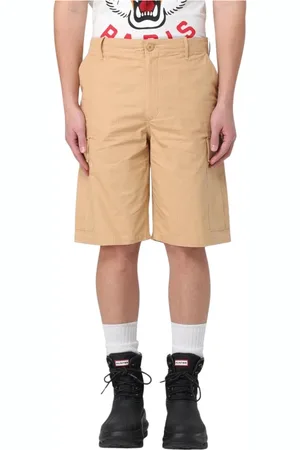 Kenzo Szorty, Mężczyzna, brązowy, L, Brązowe Cargo Shorts Z Wieloma Kieszeniami