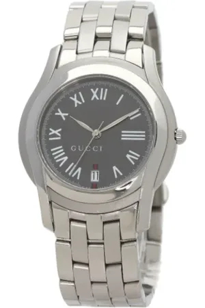 Gucci Pre-owned, Kobieta, Czarny, ONE SIZE, Pre-owned Stainless Steel watches