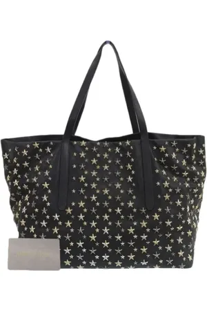 Jimmy Choo Pre-owned, Kobieta, Czarny, ONE SIZE, Skóra, Pre-owned Skórzane torebki