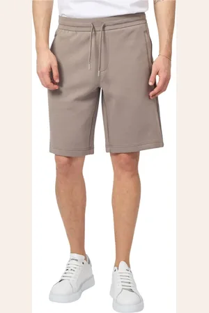 Armani Exchange Szorty, Mężczyzna, Szary, L, Szare Szorty z Elastycznym Pasem