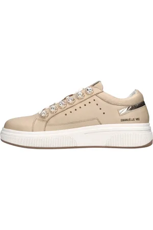 Emanuélle vee Torebki, Kobieta, Beżowy, 40 EU, Sneakers