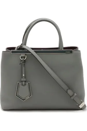 Fendi Pre-owned, Kobieta, Szary, ONE SIZE, Skóra, Pre-owned Leather fendi-bags