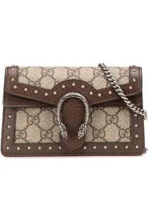 Gucci Pre-owned, Kobieta, brązowy, ONE SIZE, Skóra, Pre-owned Fabric crossbody-bags