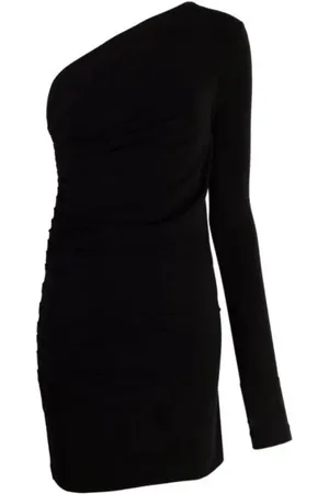 Dsquared2 Sukienki, Kobieta, Czarny, M, Elegancka Czarna Sukienka