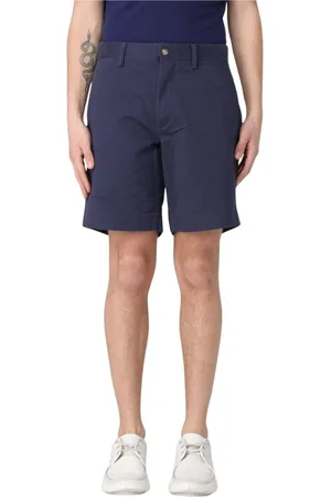 Ralph Lauren Szorty, Mężczyzna, Niebieski, W34, Klasyczne Bawełniane Szorty
