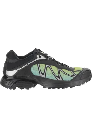 Salomon Sport, Mężczyzna, Wielobarwność, 38 1/2 EU, Sneakersy z siateczki ze sznurkiem