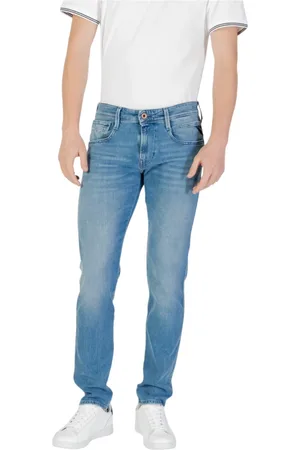Replay Jeansy, Mężczyzna, Niebieski, W31 L32, Nowoczesne Dżinsy Slim Fit dla Mężczyzn