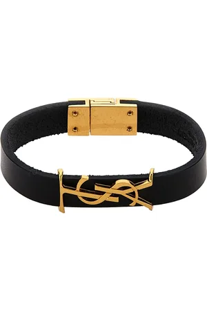 Saint Laurent Akcesoria, Kobieta, Czarny, L, Bransoletki