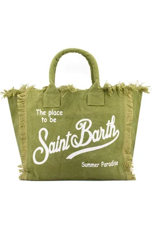 MC2 SAINT BARTH Torebki, Kobieta, Zielony, ONE SIZE, Torba z Kanwy