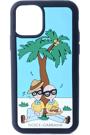 Dolce & Gabbana Akcesoria, Mężczyzna, Wielobarwność, ONE SIZE, Etui na i Phone 11 Pro