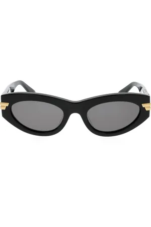 Bottega Veneta Akcesoria, unisex, Czarny, ONE SIZE, Stylowe okulary przeciwsłoneczne dla modnych