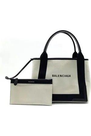 Balenciaga Pre-owned, Kobieta, Biały, ONE SIZE, Len, Pre-owned Leather balenciaga-bags