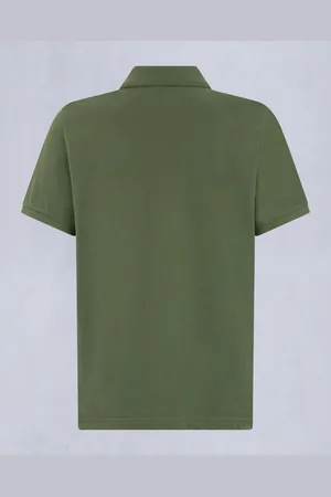 Moose Knuckles Koszulki, Mężczyzna, Zielony, L, Everett Polo w Kelp