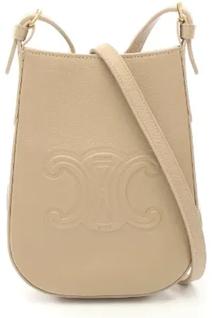 Céline Pre-owned, Kobieta, Beżowy, ONE SIZE, Skóra, Pre-owned Leather celine-bags