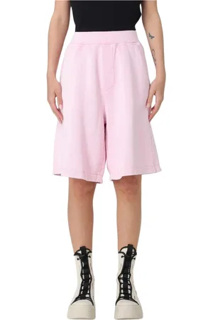 Dsquared2 Szorty, Kobieta, Różowy, S, Stylowe Różowe Szorty Bawełniane
