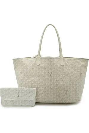 GOYARD Pre-owned, Kobieta, Biały, ONE SIZE, Skóra, Pre-owned Canvas totes