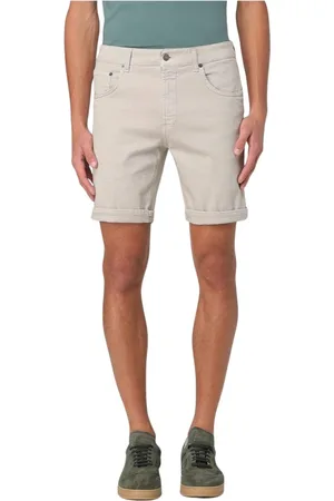 Dondup Szorty, Mężczyzna, Różowy, W31, Denim, Stylowe Różowe Jeansyowe Szorty Casual