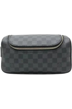 LOUIS VUITTON Pre-owned, Mężczyzna, Czarny, ONE SIZE, Pre-owned Canvas clutches