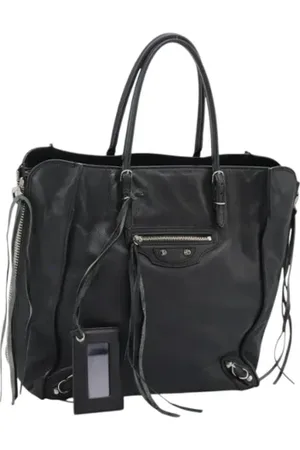 Balenciaga Pre-owned, Kobieta, Czarny, ONE SIZE, Len, Pre-owned Leather balenciaga-bags