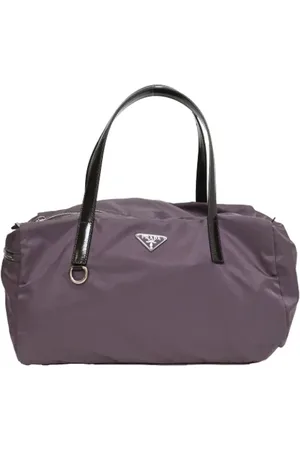 Prada Pre-owned, Kobieta, Fioletowy, ONE SIZE, Nylon, Pre-owned Nylon handbags